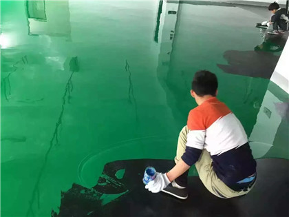 老街街道下面给你一份环氧地坪漆施工的完整流程